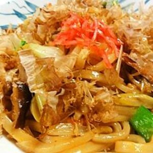 簡単まいう～な　和風焼きうどん♪